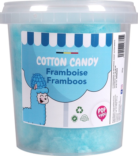 [BF40] Cottoncandy raspberry 40g