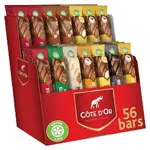 COTE D'OR BATONS ASSORTIMENT 56PC 8REFS BOX