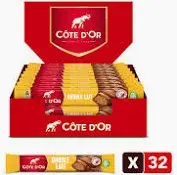 COTE D'OR DOUBLE LAIT 46G X 32 